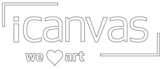ICANVAS WE HEART ART