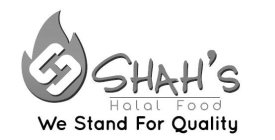 S H SHAH'S HALAL FOOD WE STAND FOR QUALITY