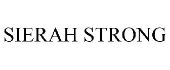 SIERAH STRONG