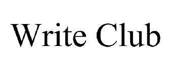 WRITE CLUB