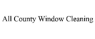 ALL COUNTY WINDOW CLEANING