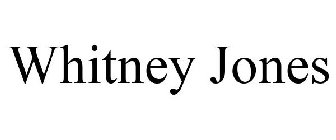 WHITNEY JONES