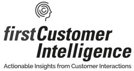 FIRSTCUSTOMER INTELLIGENCE ACTIONABLE INSIGHTS FROM CUSTOMER INTERACTIONS