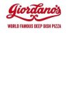 GIORDANO'S WORLD FAMOUS DEEP DISH PIZZA