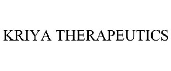 KRIYA THERAPEUTICS