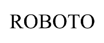 ROBOTO