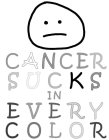 CANCER SUCKS IN EVERY COLOR