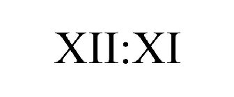 XII:XI