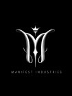 M MANIFEST INDUSTRIES