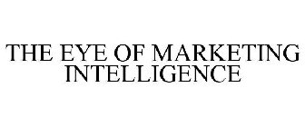 THE EYE OF MARKETING INTELLIGENCE