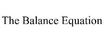 THE BALANCE EQUATION