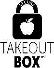 SECURE TAKEOUT BOX