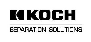 K KOCH SEPARATION SOLUTIONS