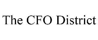 THE CFO DISTRICT