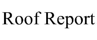 ROOF REPORT