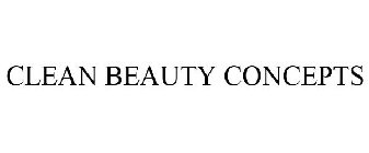 CLEAN BEAUTY CONCEPTS