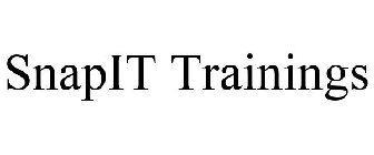 SNAPIT TRAININGS