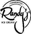 RANDY'S HOMEMADE ICE CREAM