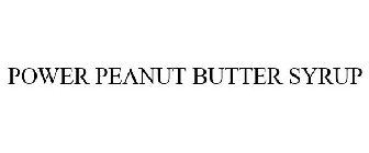 POWER PEANUT BUTTER SYRUP