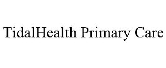 TIDALHEALTH PRIMARY CARE