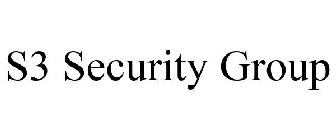 S3 SECURITY GROUP