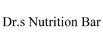 DR.S NUTRITION BAR