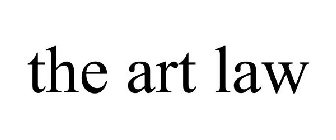 THE ART LAW
