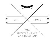 EST 2015 THE GENTLEMEN'S BARBERSHOP