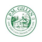 P.M. GILLEN ONE TEST CAN CHANGE YOUR LIFE EST. 1998