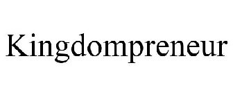 KINGDOMPRENEUR