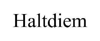 HALTDIEM