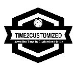TIME2CUSTOMIZED LEAVE THE TIME TO CUSTOMIZED TO US