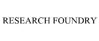 RESEARCH FOUNDRY