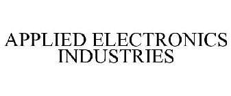 APPLIED ELECTRONICS INDUSTRIES