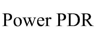 POWER PDR