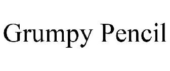 GRUMPY PENCIL