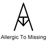 ATM ALLERGIC TO MISSING