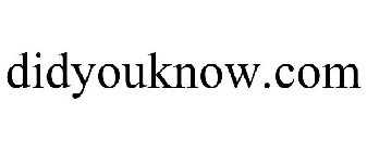 DIDYOUKNOW.COM