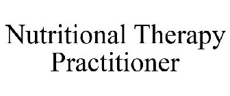 NUTRITIONAL THERAPY PRACTITIONER