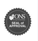 ONS ONCOLOGY NURSING SOCIETY SEAL OF APPROVAL