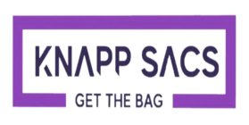 KNAPP SACS GET THE BAG