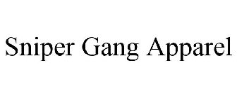 SNIPER GANG APPAREL