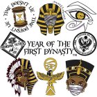 YEAR OF THE FIRST DYNASTY TIME DOESN'T LIE TIME DOESN'T LIE AWAKE & AWARE UNITED BY THE FIRST DYNASTY FOUNDING FATHERS & CO