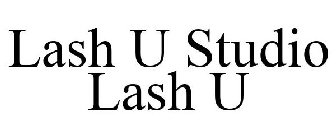 LASH U STUDIO LASH U