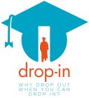 DROP-IN WHY DROP OUT WHEN YOU CAN DROP IN?