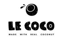 LE COCO MADE WITH REAL COCONUT