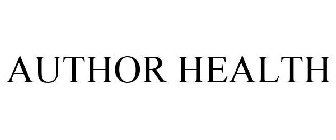 AUTHOR HEALTH