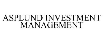 ASPLUND INVESTMENT MANAGEMENT