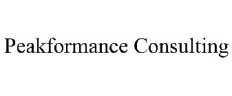 PEAKFORMANCE CONSULTING
