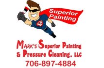 SP SUPERIOR PAINTING MARK'S SUPERIOR PAINTING & PRESSURE CLEANING, LLC 706-897-4884